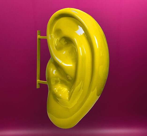 Wandohr doppelseitig