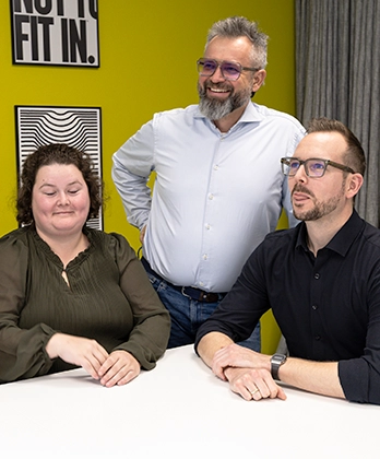 Susanne Rose, Thomas Häusler und Michael Becker